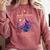 Bat Boys Night Court Mountain Nesta Bookworm ACOSF Bookish Comfort Colors Sweatshirt Orchid
