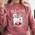 Bella Ciao Goodbye Beautiful Skull Book Of Dark Magic Occult Comfort Colors Sweatshirt Orchid