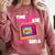 The Best Moms Are 90s Girls 90s Aesthetic Mom Nostalgia Comfort Colors Sweatshirt Orchid