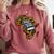 The Bible Is Our History Book Roots African American Faith Comfort Colors Sweatshirt Orchid
