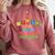 The BIBLE Yes That's The Book For Me Comfort Colors Sweatshirt Orchid