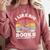 I LIKE BIG BOOKS AND I CANNOT LIE Book Lover Print Comfort Colors Sweatshirt Orchid