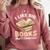 I Like Big Books And I Cannot Lie Book Reading Comfort Colors Sweatshirt Orchid