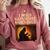 Bigfoot Saturday Morning Nostalgia Comfort Colors Sweatshirt Orchid