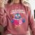 This Is My Book Character Costume Cute Pigeon Kids Reading Comfort Colors Sweatshirt Orchid