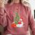 Book Christmas Tree Bookworm Gingerbread Man Snowman Reading Comfort Colors Sweatshirt Orchid Book Christmas Tree Bookworm Gingerbread Man Snowman Reading Comfort Colors Sweatshirt Orchid