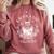 A Book A Day Keep The Mental Breakdown Away Comfort Colors Sweatshirt Orchid