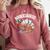 Book Dinosaur T-Rex Bookworm Dino Book Reading Comfort Colors Sweatshirt Orchid