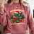 Book Dragon Christmas Reading For Fantasy Lovers Comfort Colors Sweatshirt Orchid