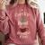 Book Dragon Fantasy Reader Cozy Reading Book Lover Dragon Comfort Colors Sweatshirt Orchid
