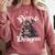 Book Dragon Book Lover Bookworm Book Reader Librarian Comfort Colors Sweatshirt Orchid