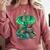 Book Dragon Reading Fantasy Comfort Colors Sweatshirt Orchid