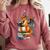 Book Dragon Reading Book Lover Comfort Colors Sweatshirt Orchid