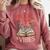 Book Fair Vibes Comfort Colors Sweatshirt Orchid