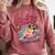 Book Girl Summer Beach Vacation Book Lover Comfort Colors Sweatshirt Orchid Book Girl Summer Beach Vacation Book Lover Comfort Colors Sweatshirt Orchid