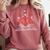 Book Heart Read Book Reading Librarian Men Women Kids Comfort Colors Sweatshirt Orchid