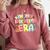 In My Book Keeper Era Librarian School Comfort Colors Sweatshirt Orchid