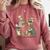 Book Lover Bookish Bookworm Reading Is My Otter-Obsession Comfort Colors Sweatshirt Orchid