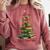Book Lover Christmas Tree I Have No Shelf Control Comfort Colors Sweatshirt Orchid