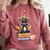Book Lover Cute Baby Dragon Reading Comfort Colors Sweatshirt Orchid