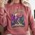 Book Lover Dragon Reading Transport You To Another World Comfort Colors Sweatshirt Orchid