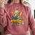 Book Lover Elephant Reading Books Library Read Books Be Kind Comfort Colors Sweatshirt Orchid
