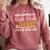 Book Lover Humor What Happens At Book Club Stays Comfort Colors Sweatshirt Orchid