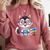 Book Lover Reading Husky Dog Comfort Colors Sweatshirt Orchid Book Lover Reading Husky Dog Comfort Colors Sweatshirt Orchid