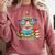 Book Lover Reading Iguana Comfort Colors Sweatshirt Orchid Book Lover Reading Iguana Comfort Colors Sweatshirt Orchid