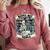 Book Lover Skeleton Reading Love Books Not People Comfort Colors Sweatshirt Orchid