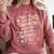 Book Lover Tomorrow Quote Anne Shirley Comfort Colors Sweatshirt Orchid