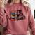 Book Lovers Im With The Banned Books For Reading Librarian Comfort Colors Sweatshirt Orchid