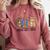 Book Lovers I Have No Shelf Control Comfort Colors Sweatshirt Orchid