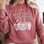 Book Lover's Pretty Girl's Read Books Comfort Colors Sweatshirt Orchid