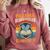 Book And Pajamas Reading Bedtime Comfort Colors Sweatshirt Orchid