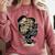 Book Reading Bookworm Book Lover Women Kids Girls Comfort Colors Sweatshirt Orchid