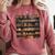 Book Book Shelves Library Comfort Colors Sweatshirt Orchid Book Book Shelves Library Comfort Colors Sweatshirt Orchid