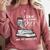I Like My Book Spicy Read Reading Librarian Men Women Kids Comfort Colors Sweatshirt Orchid