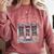 Take Me To The Book Store Librarians Valentine's Day Premium Comfort Colors Sweatshirt Orchid