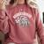 Book T-Rex Dino Bookworm Reading Book Dinosaur Comfort Colors Sweatshirt Orchid