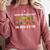 Bookcase Driving My Husband Crazy One Book At A Time Comfort Colors Sweatshirt Orchid