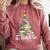 All Booked For Christmas Coquette Books Teacher Xmas Tree Comfort Colors Sweatshirt Orchid All Booked For Christmas Coquette Books Teacher Xmas Tree Comfort Colors Sweatshirt Orchid