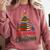 All Booked For Christmas Librarian Reader Xmas Pajama Comfort Colors Sweatshirt Orchid All Booked For Christmas Librarian Reader Xmas Pajama Comfort Colors Sweatshirt Orchid