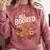 All Booked For Fall Pumpkin Books Thanksgiving Autumn Leaves Comfort Colors Sweatshirt Orchid