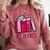 All Booked Read Book Reading Librarian Men Women Kids Comfort Colors Sweatshirt Orchid