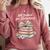 All Booked For Valentines Book Lover Romance Comfort Colors Sweatshirt Orchid