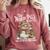 Bookish Christmas North Pole Book Club Snowman Book Worm Comfort Colors Sweatshirt Orchid Bookish Christmas North Pole Book Club Snowman Book Worm Comfort Colors Sweatshirt Orchid
