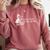 Bookish Club Silly Lover Book Reader Reading Gift Comfort Colors Sweatshirt Orchid