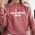 Bookish Quote Reading Lover I Love Fictional Men Comfort Colors Sweatshirt Orchid