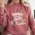 Bookmarks Are For Quitters Book Lovers Reading Comfort Colors Sweatshirt Orchid